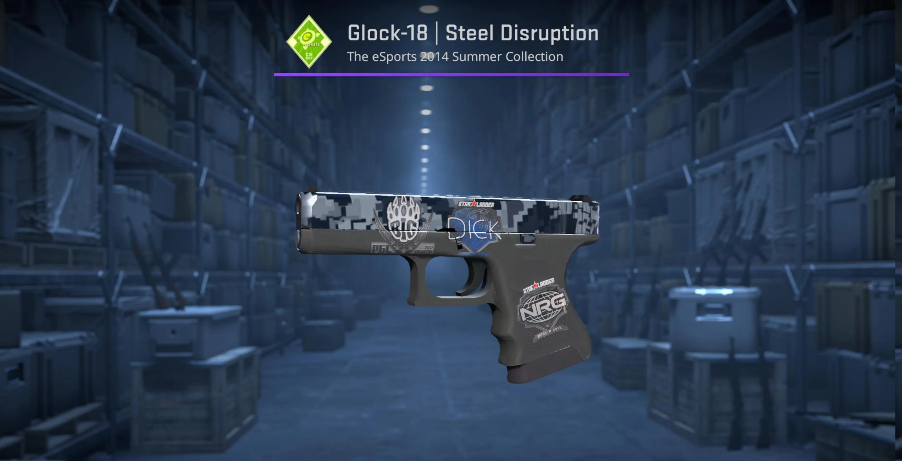 Glock-18 Steel Disruption
